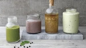 4 recetas de aderezos para darle color y sabor a tus comidas