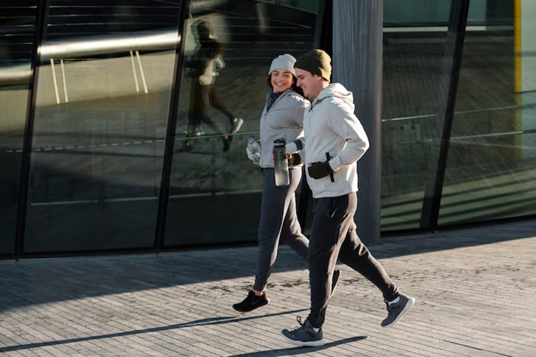Los entrenamientos al aire libre tiene múltiples beneficios, incluso en el otoño-invierno.