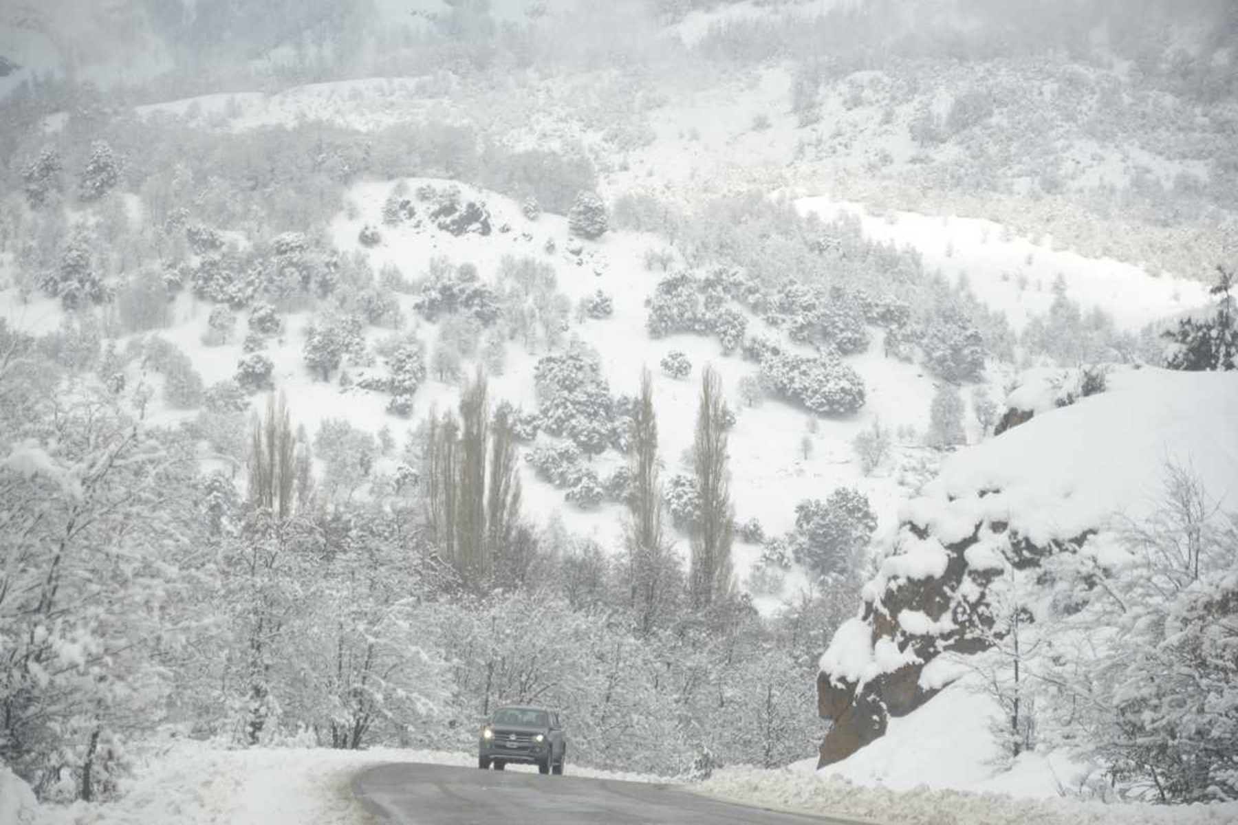 Alerta por nieve en la cordillera de Neuquén. Foto: ilustrativa.