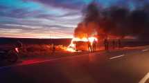Imagen de Incendio en Ruta 22: un camión se prendió fuego entre Cutral Co y Zapala, cómo está el tránsito
